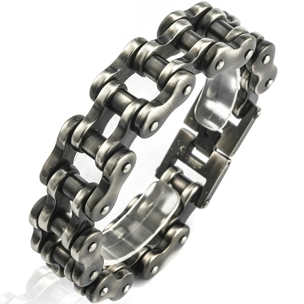 Rock And Roll Motorcycle Chain Bracelet