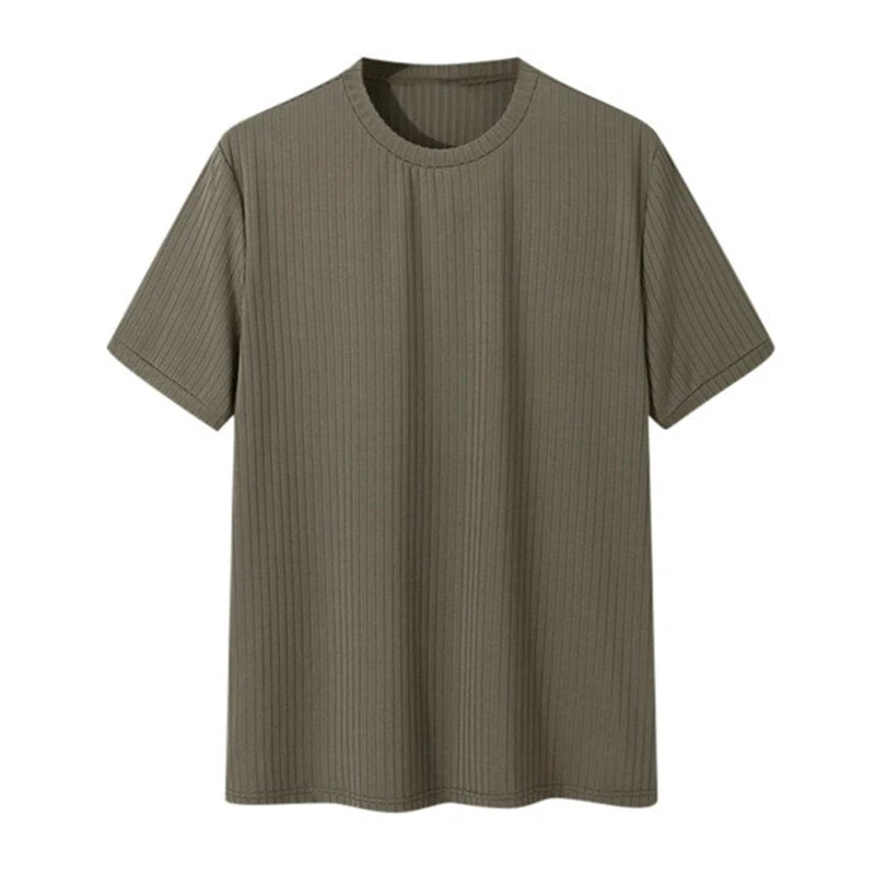 Summer Men's Clothing Light Luxury T Shir